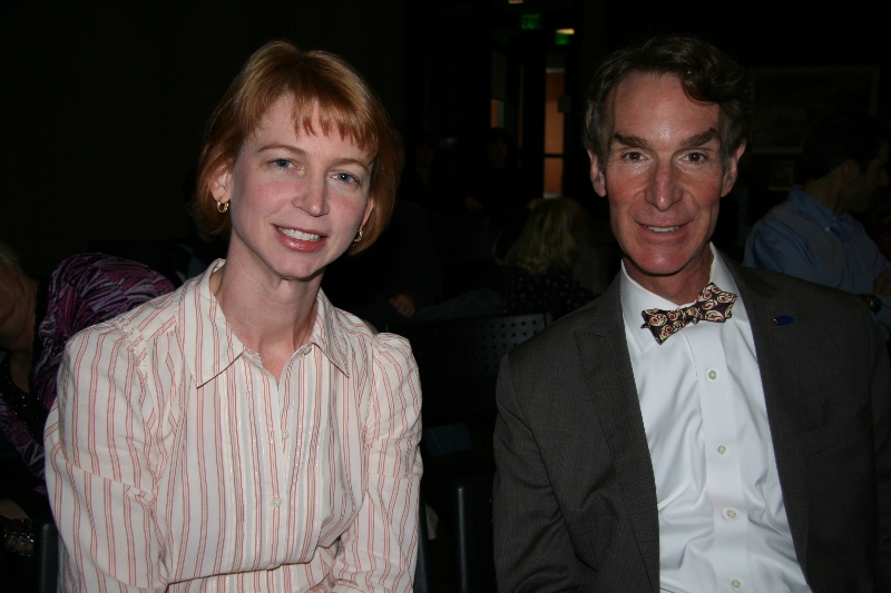 Bill Nye and Emily Lakdawalla of The Planetary Society